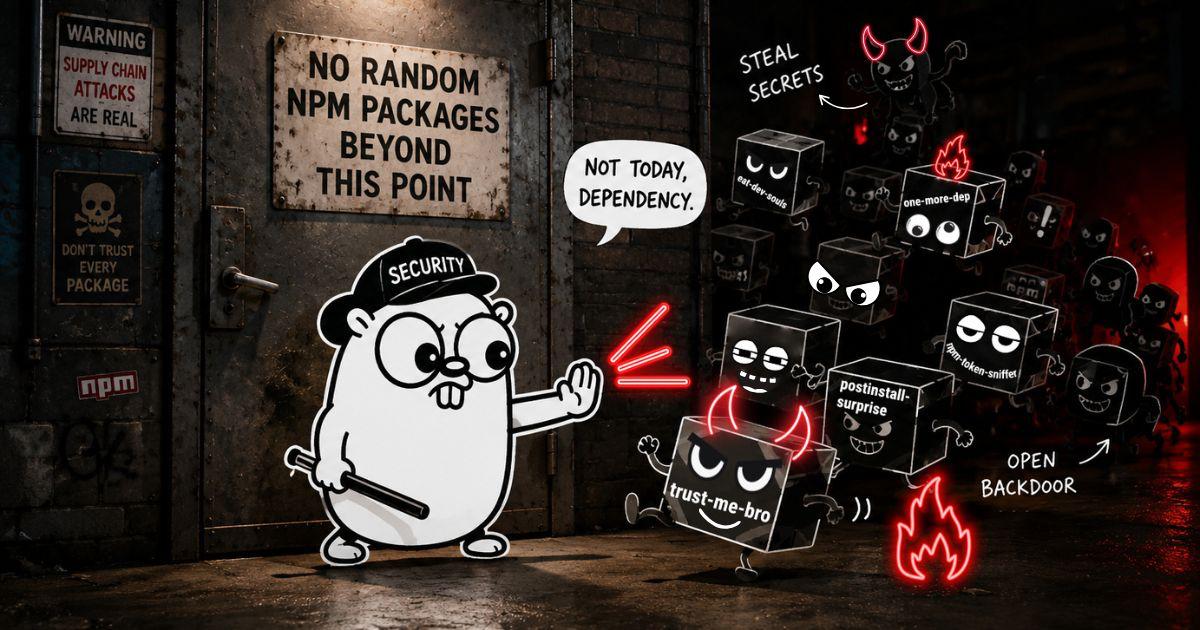 Why I would not start a SaaS on npm in 2026