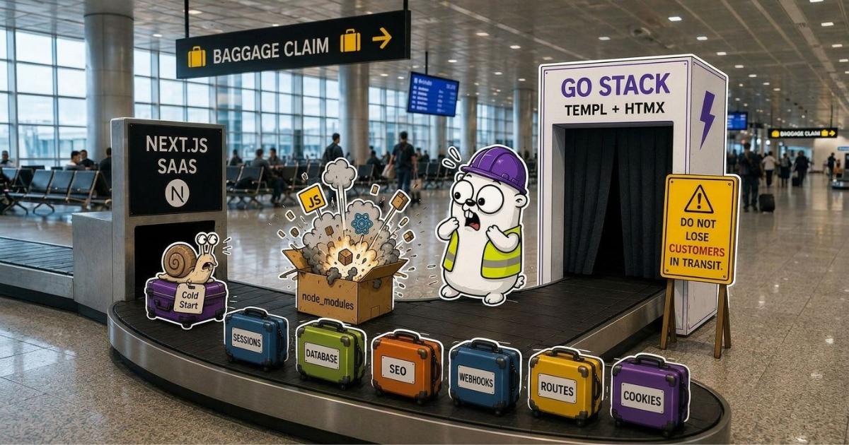 From Next.js to Go: a migration guide for SaaS founders